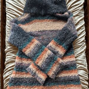 Wool + Mohair Blend Turtleneck Sweater